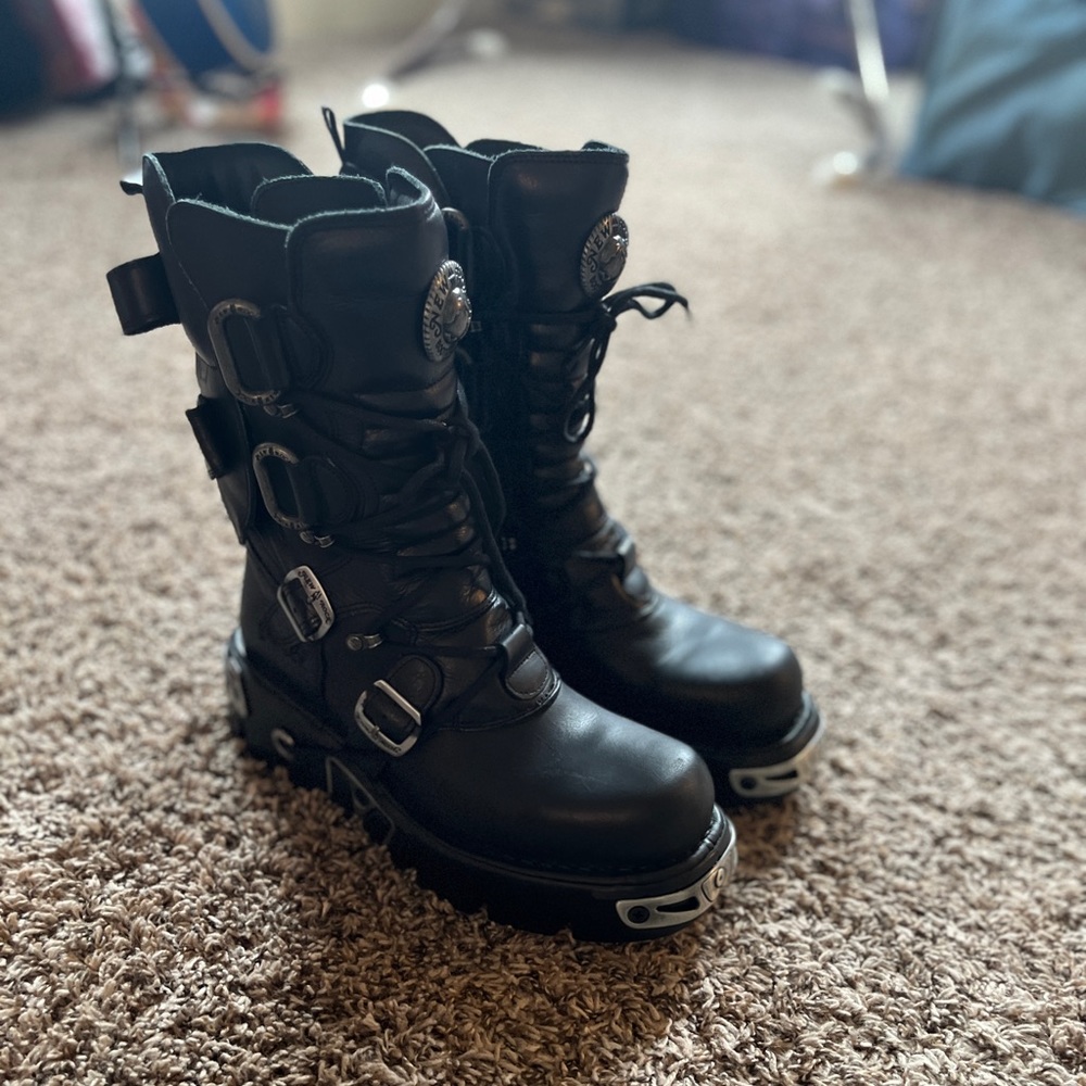 New Rock Reactor Boots